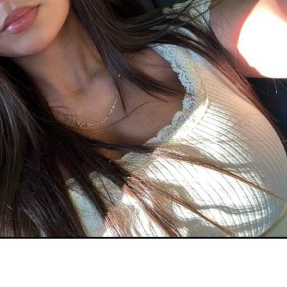 Yellow T-shirt with Lace Trim - Picture 1 of 3